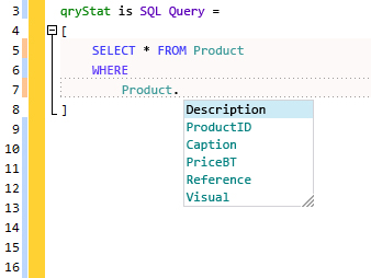 La entrada SQL asistida
