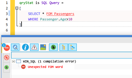 Error de código SQL detectado en la entrada