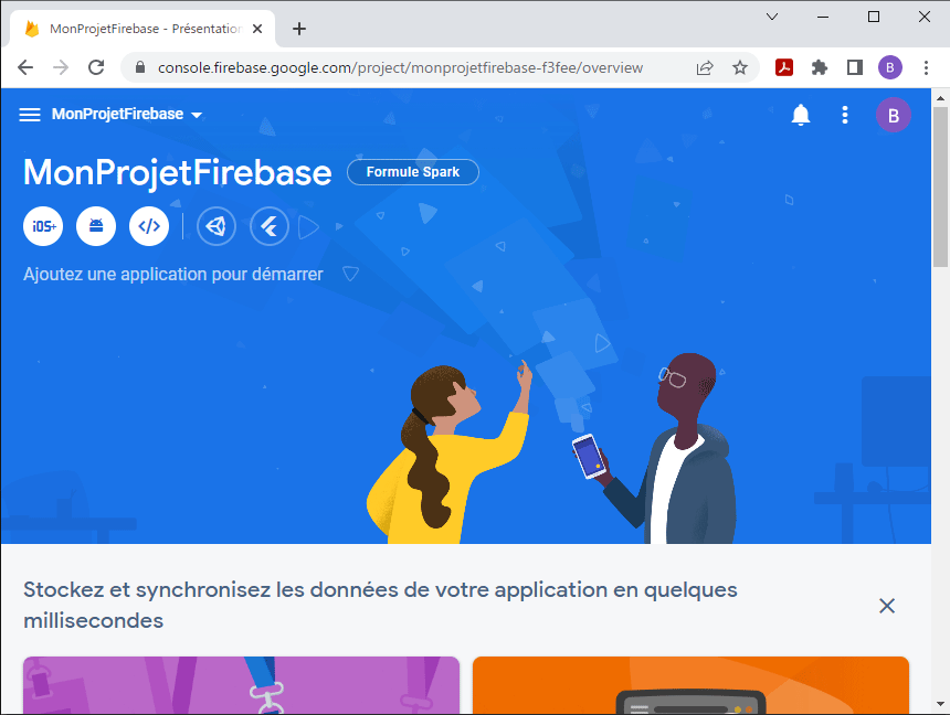 Añadir Firebase a la aplicación