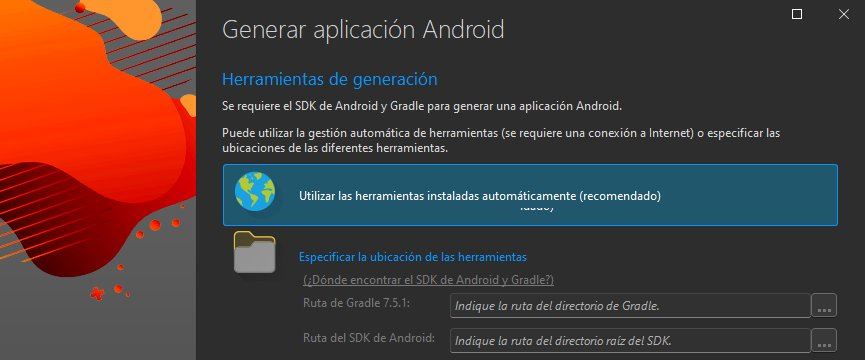 Asistente de generación Android